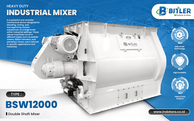 Jual BITLER Industrial Mixer Berkualitas