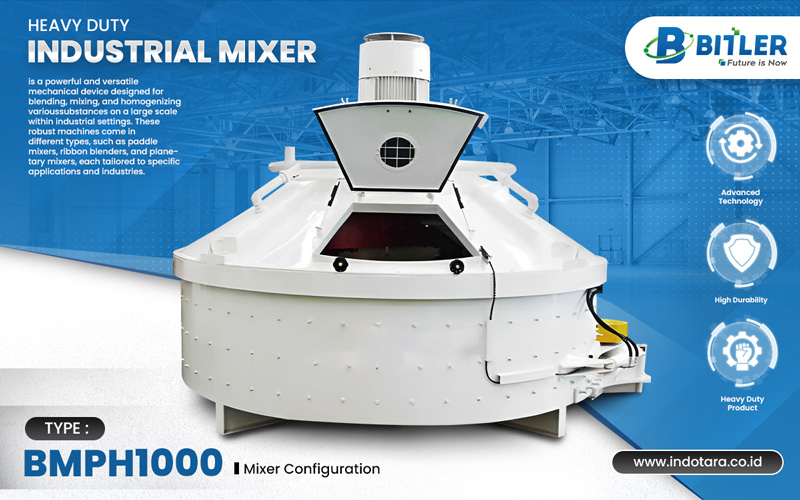 Jual BITLER Industrial Mixer Berkualitas