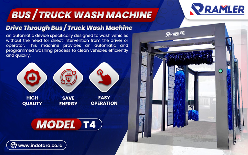 Jual Ramler Bus/Truck Wash Machine