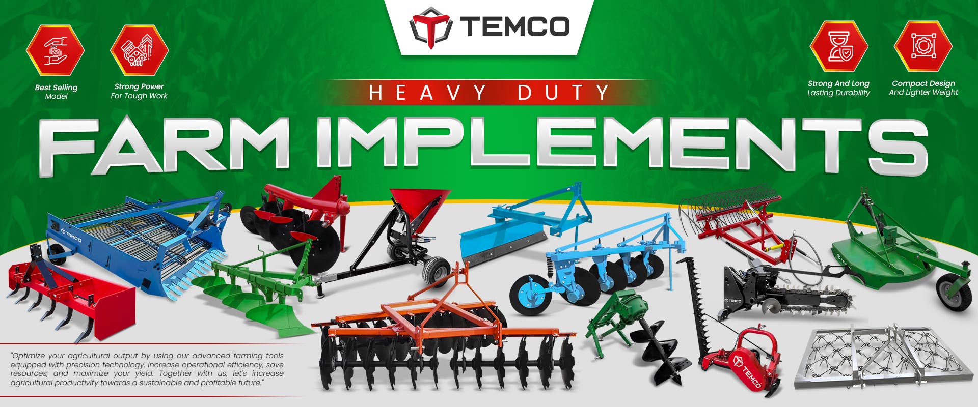 Jual Temco Farm Implement