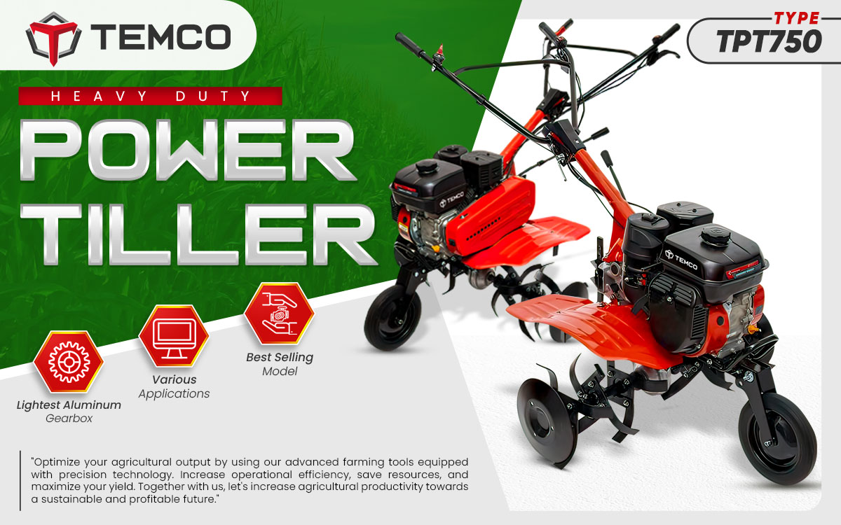 Jual Temco Power Tiller Berkualitas