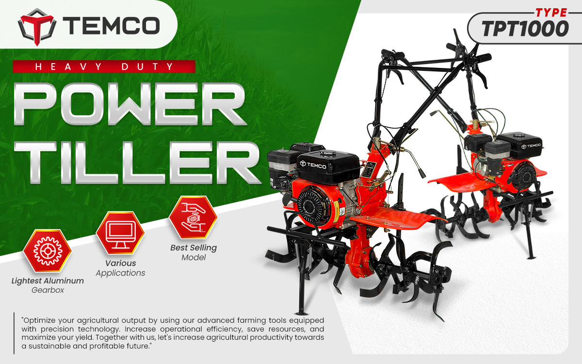 Jual Temco Power Tiller Berkualitas