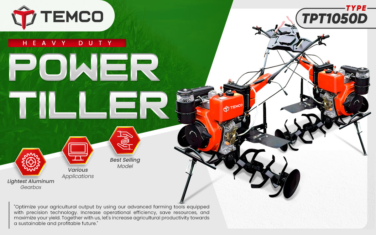 Jual Temco Power Tiller Berkualitas