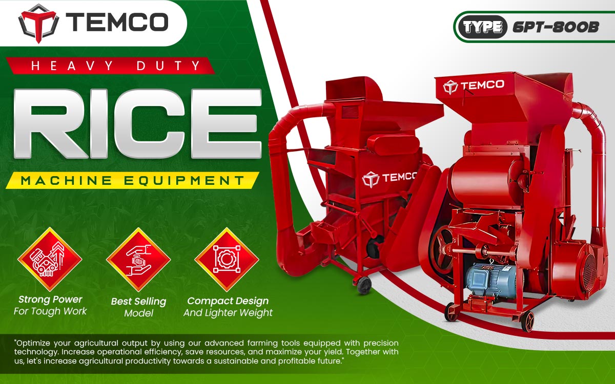 Jual Temco Rice Machine Equipment