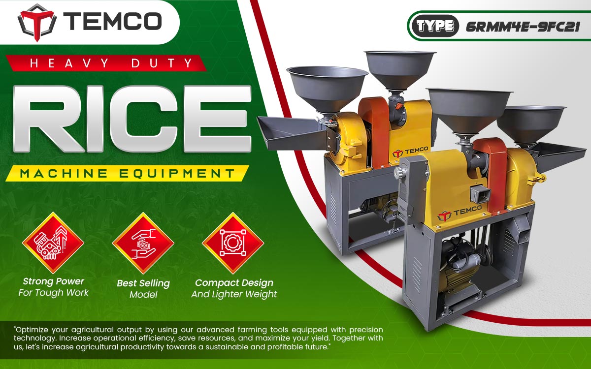 Jual Temco Rice Machine Equipment