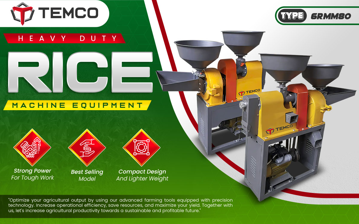 Jual Temco Rice Machine Equipment