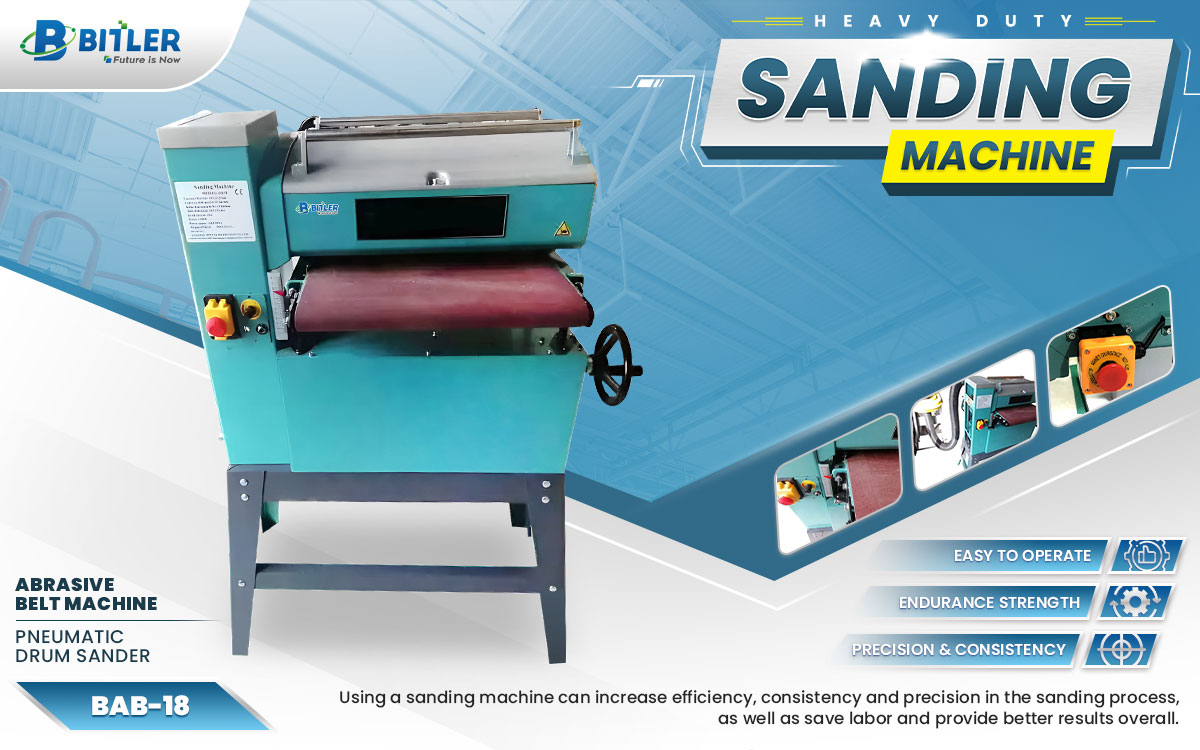 Jual Bitler Pneumatic Drum Sander Berkualitas