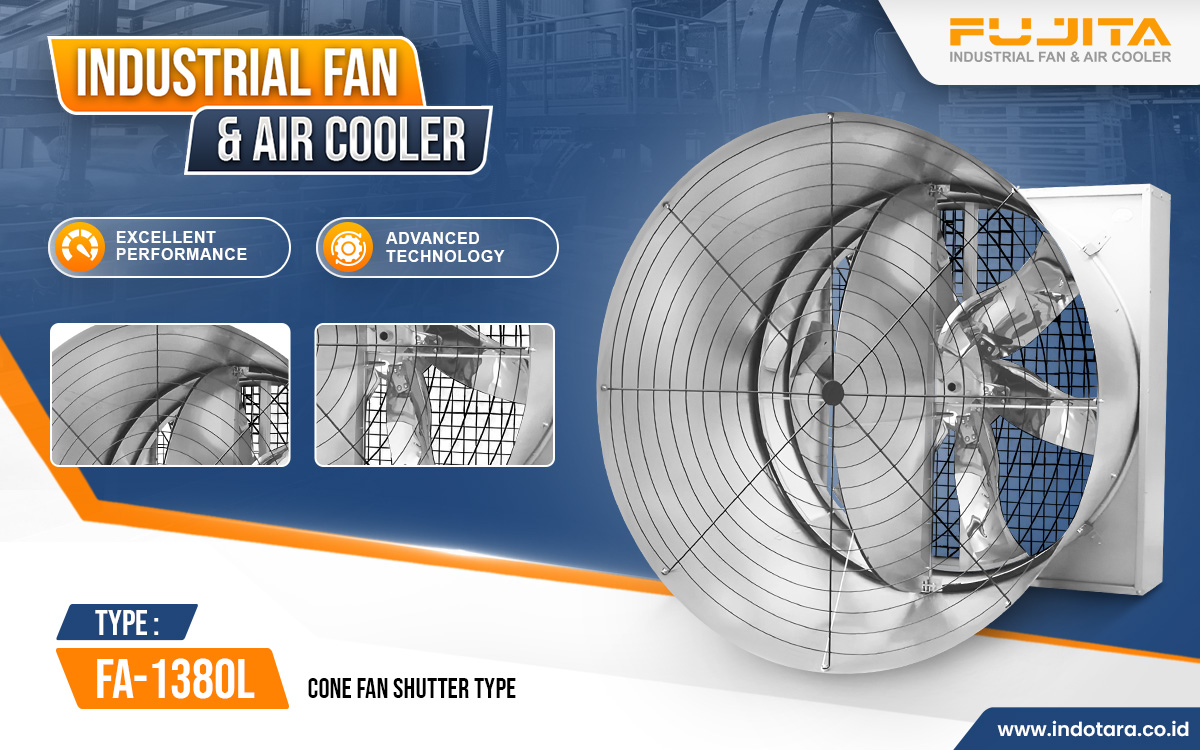 Jual Fujita Industrial Fan & Air Cooler Berkualitas