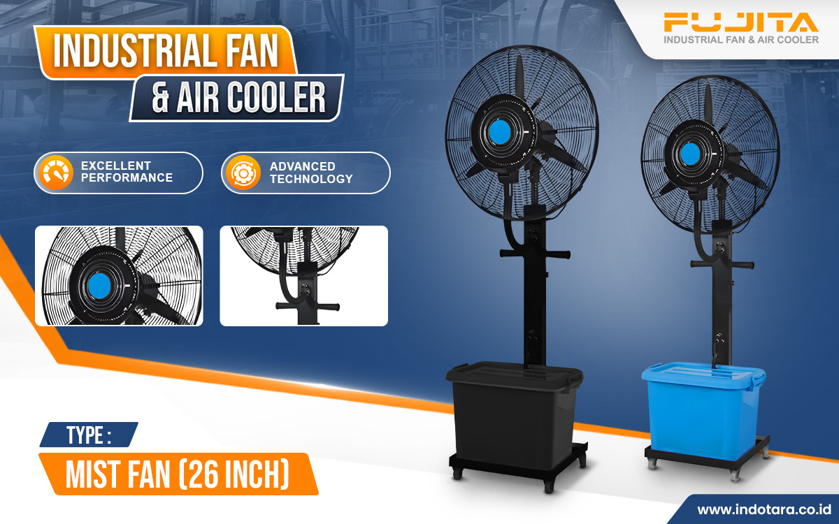 Jual Fujita Industrial Fan & Air Cooler Berkualitas