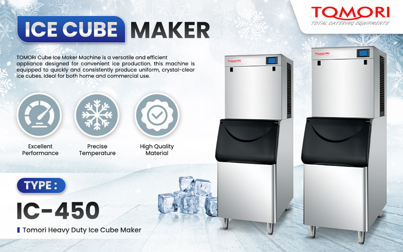 Tomori Commercial Ice Cube Machine