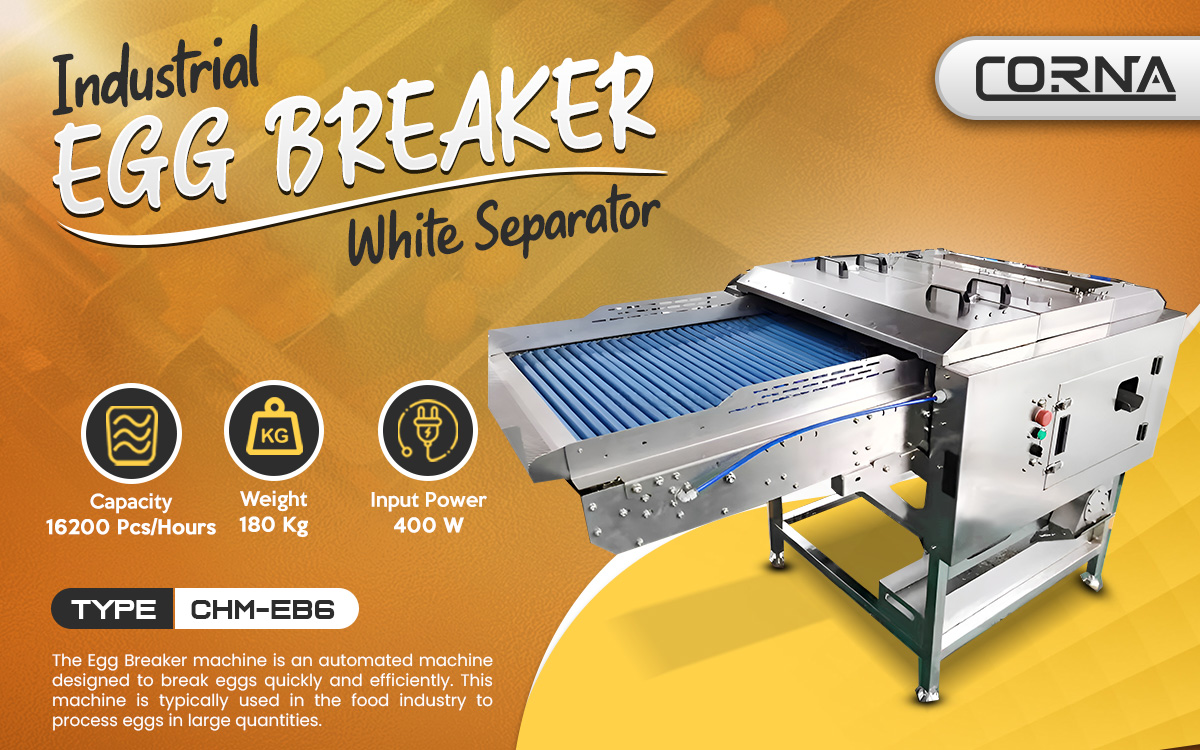 Jual Industrial Egg Breaker and White Separator