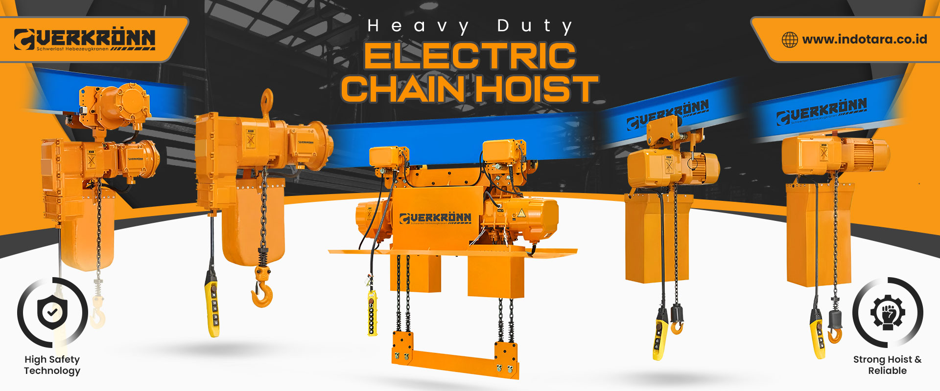 Jual Verkronn Electric Chain Hoist