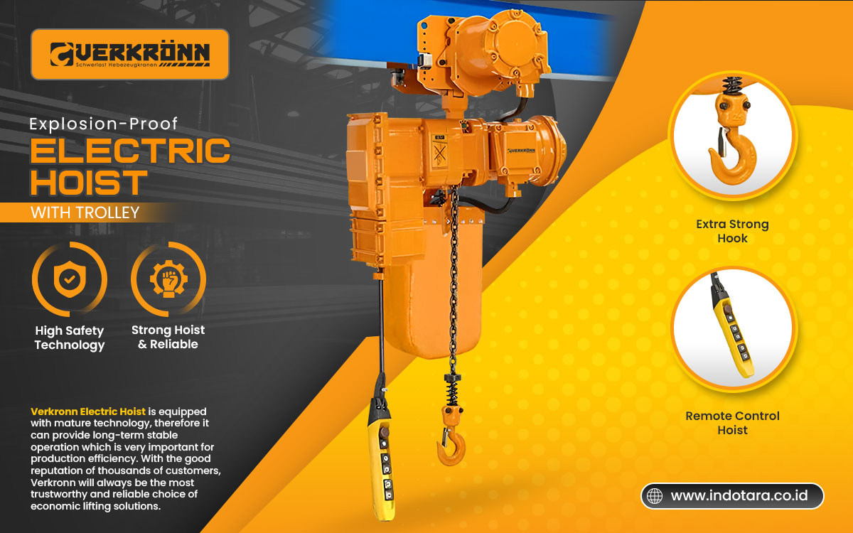 Jual Verkronn Electric Chain Hoist