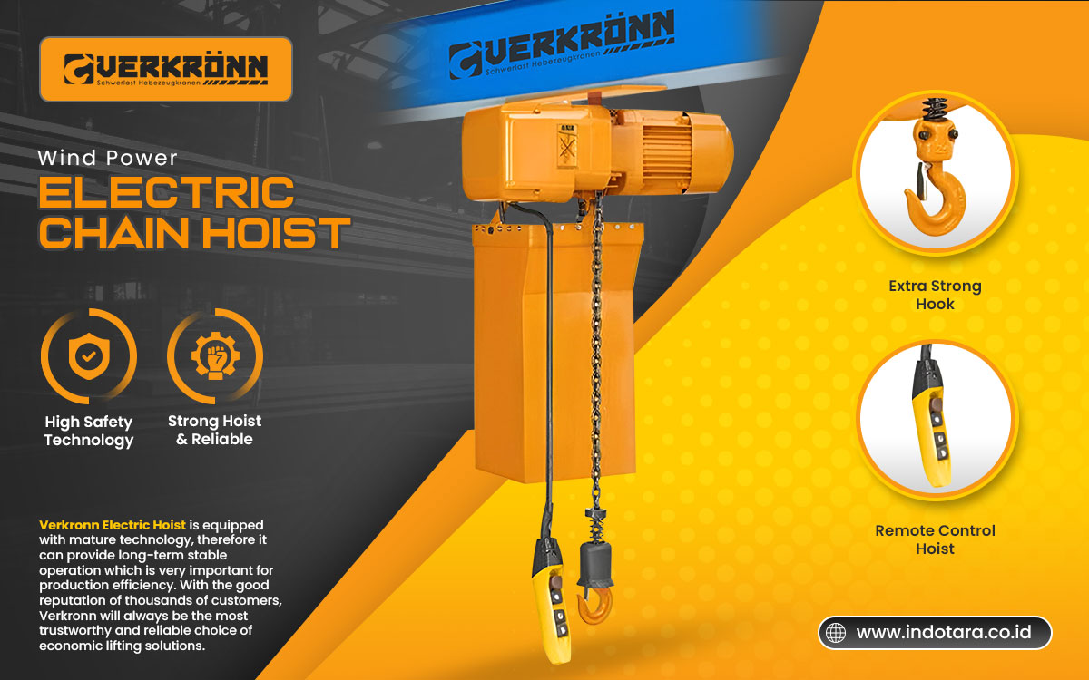 Jual Verkronn Electric Chain Hoist