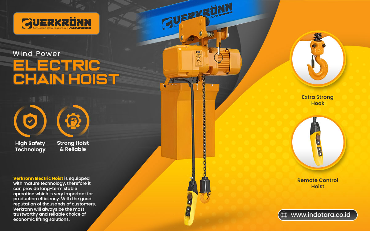 Jual Verkronn Electric Chain Hoist