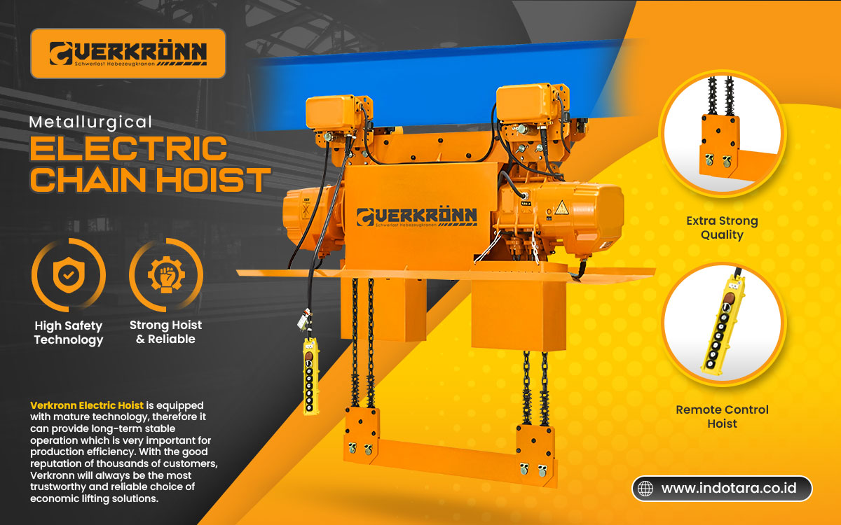 Jual Verkronn Electric Chain Hoist