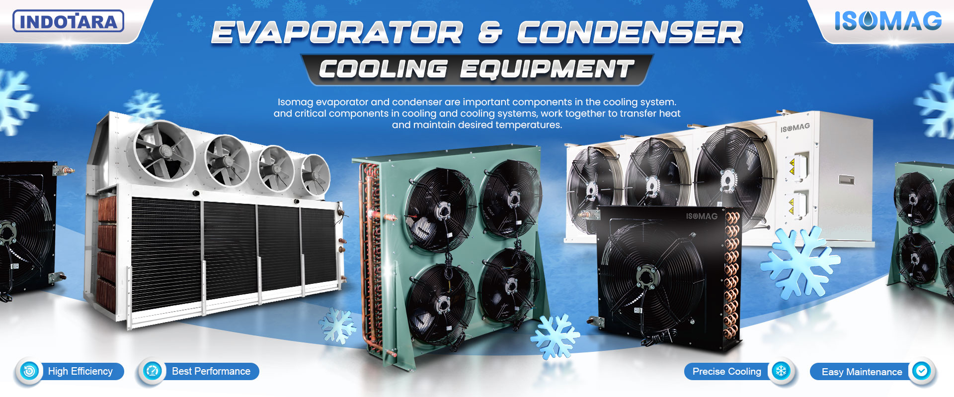 Isomag Evaporator & Condenser Cooling Equipment