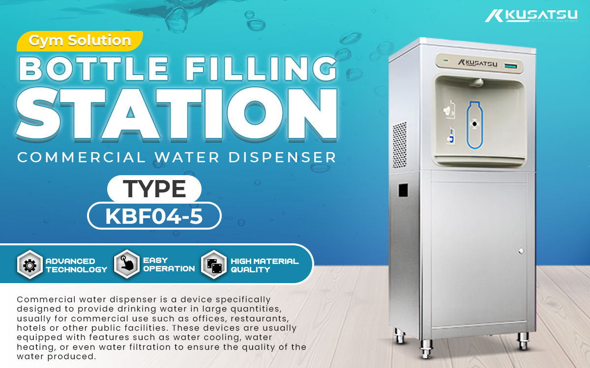 Kusatsu Gym Solution Bottle Filling Station