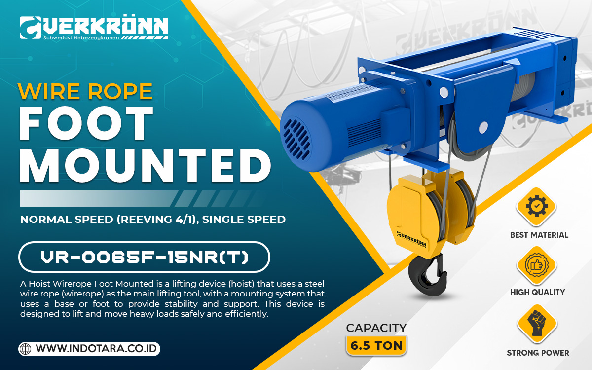 Jual Verkronn Verkronn Electric Wire Rope Hoist Crane