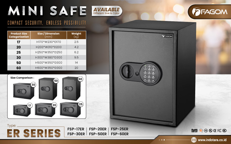 Jual Brankas Mini Safe Fagom Berkualitas