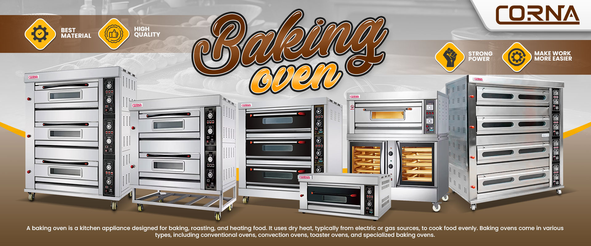 Jual Corna Baking Oven