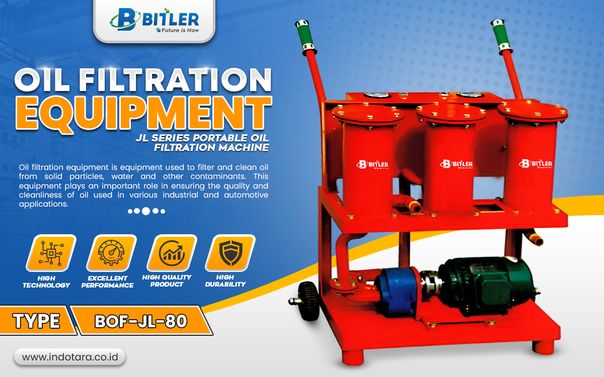 Jual Portable Oil Filtration Machine