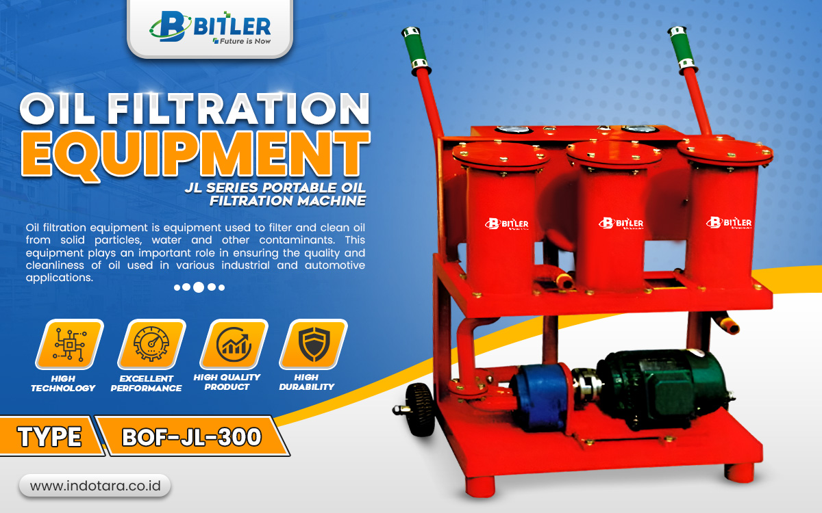 Jual Portable Oil Filtration Machine