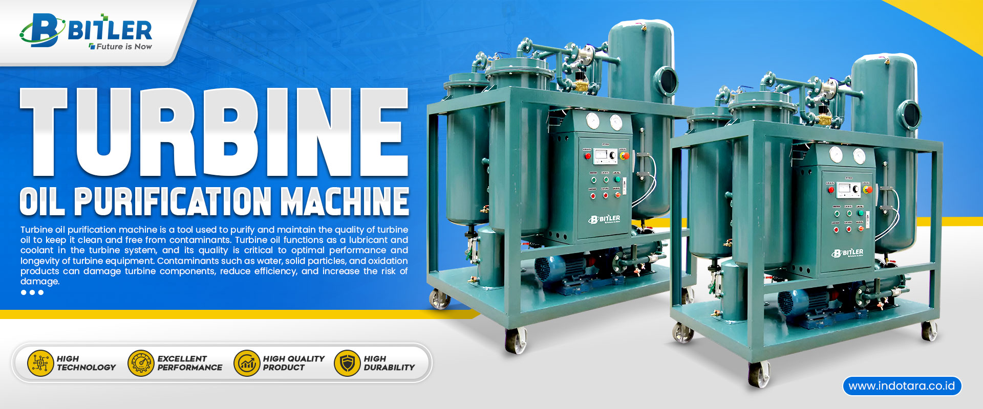 Jual Turbine Oil Purification Machine