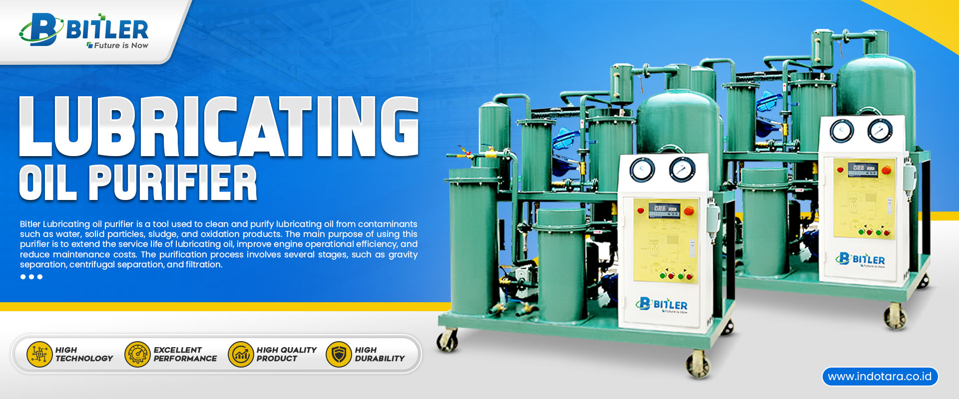 Jual Lubricating Oil Purifier