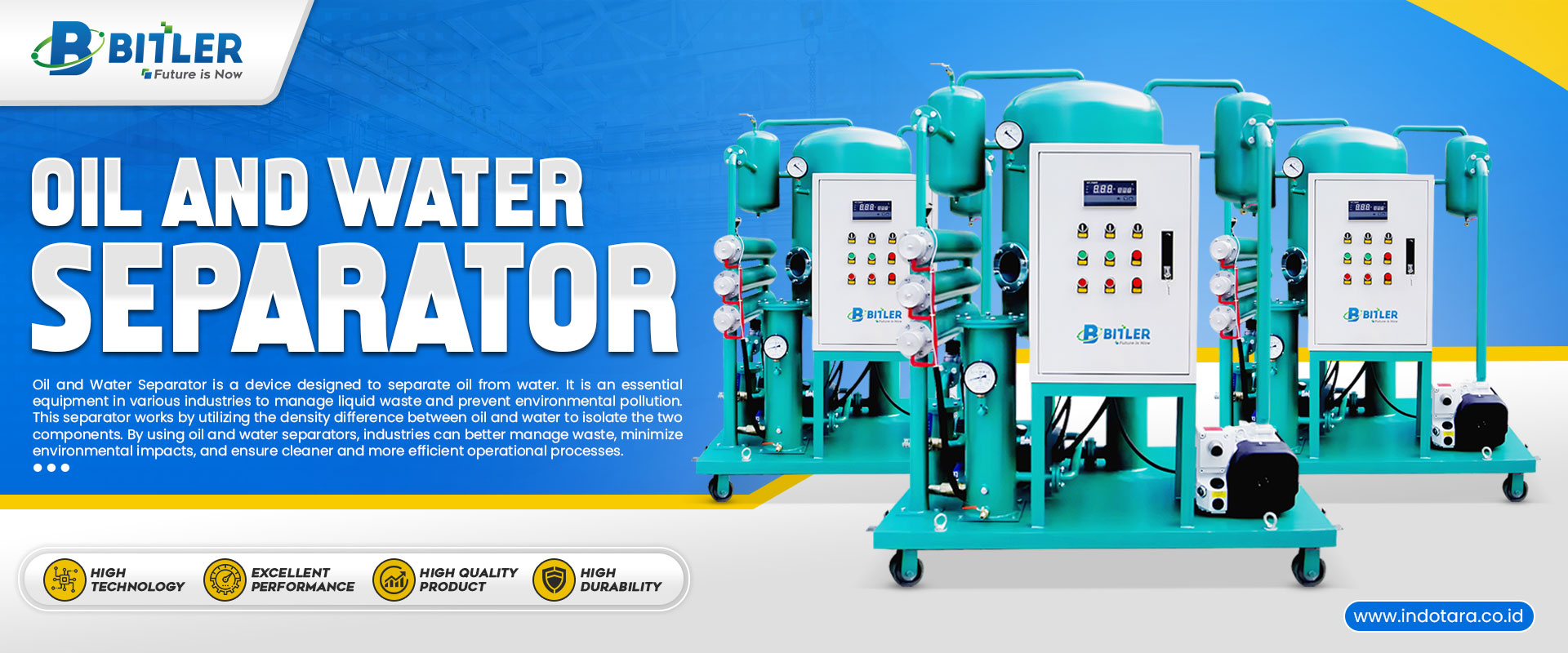 Jual Oil and Water Separator