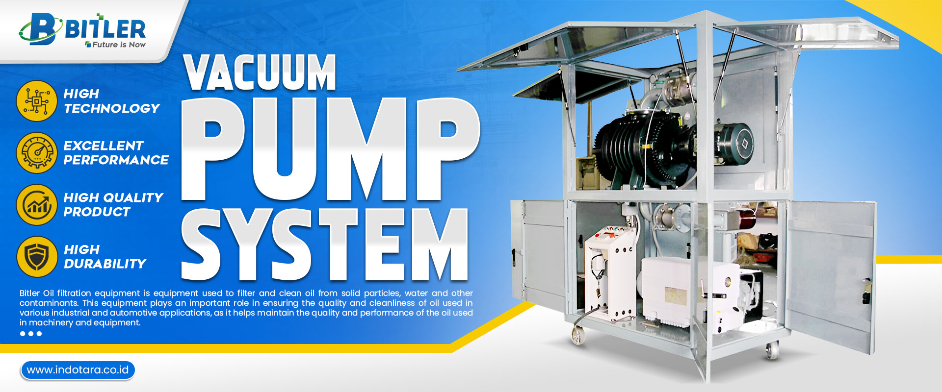 Jual Vacuum Pump System