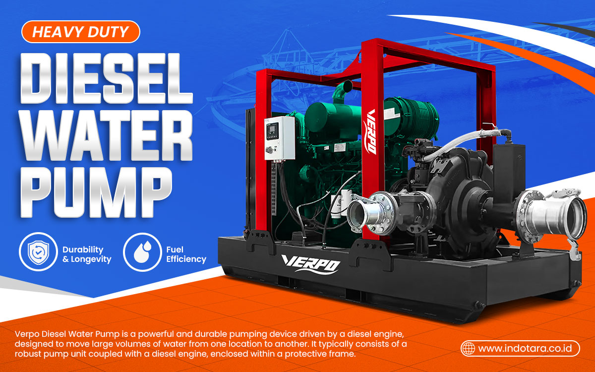 Jual Verpo Diesel Water Pump