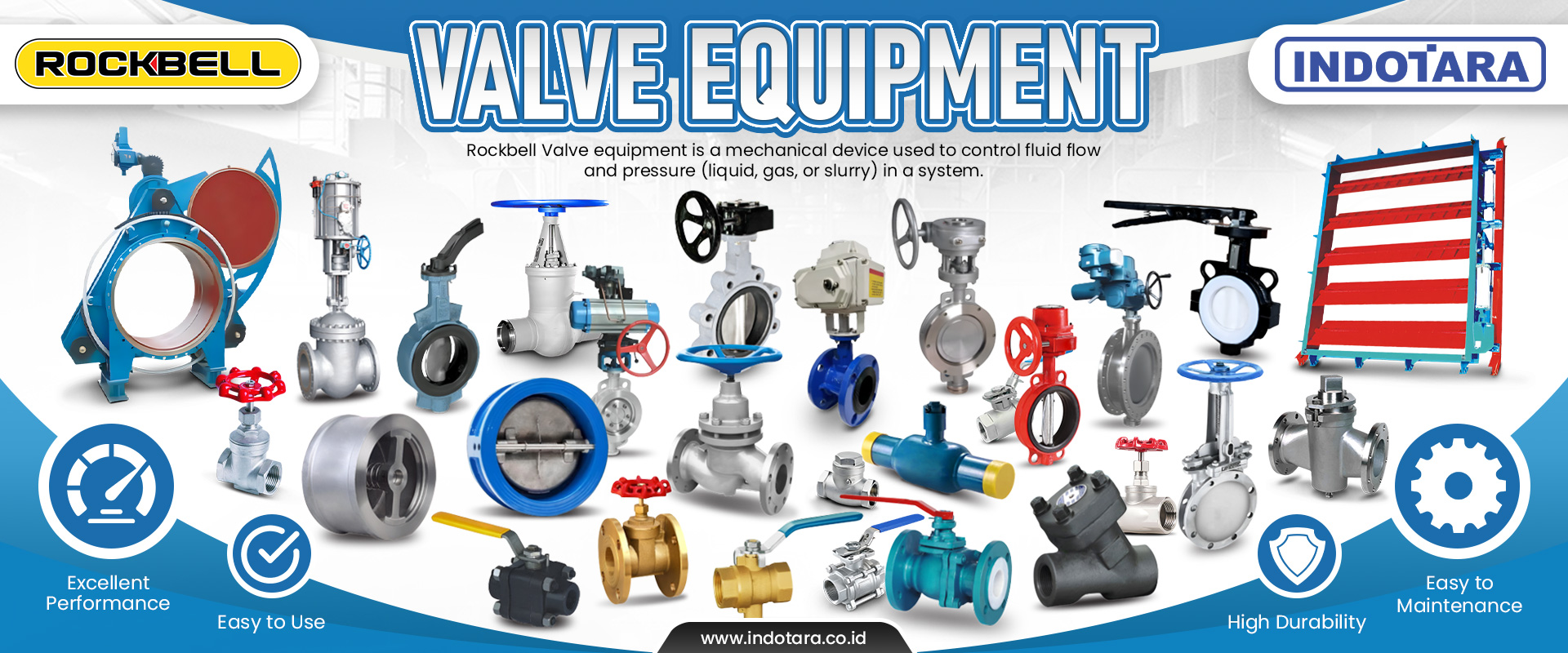 Jual ROCKBELL Valve Equipment