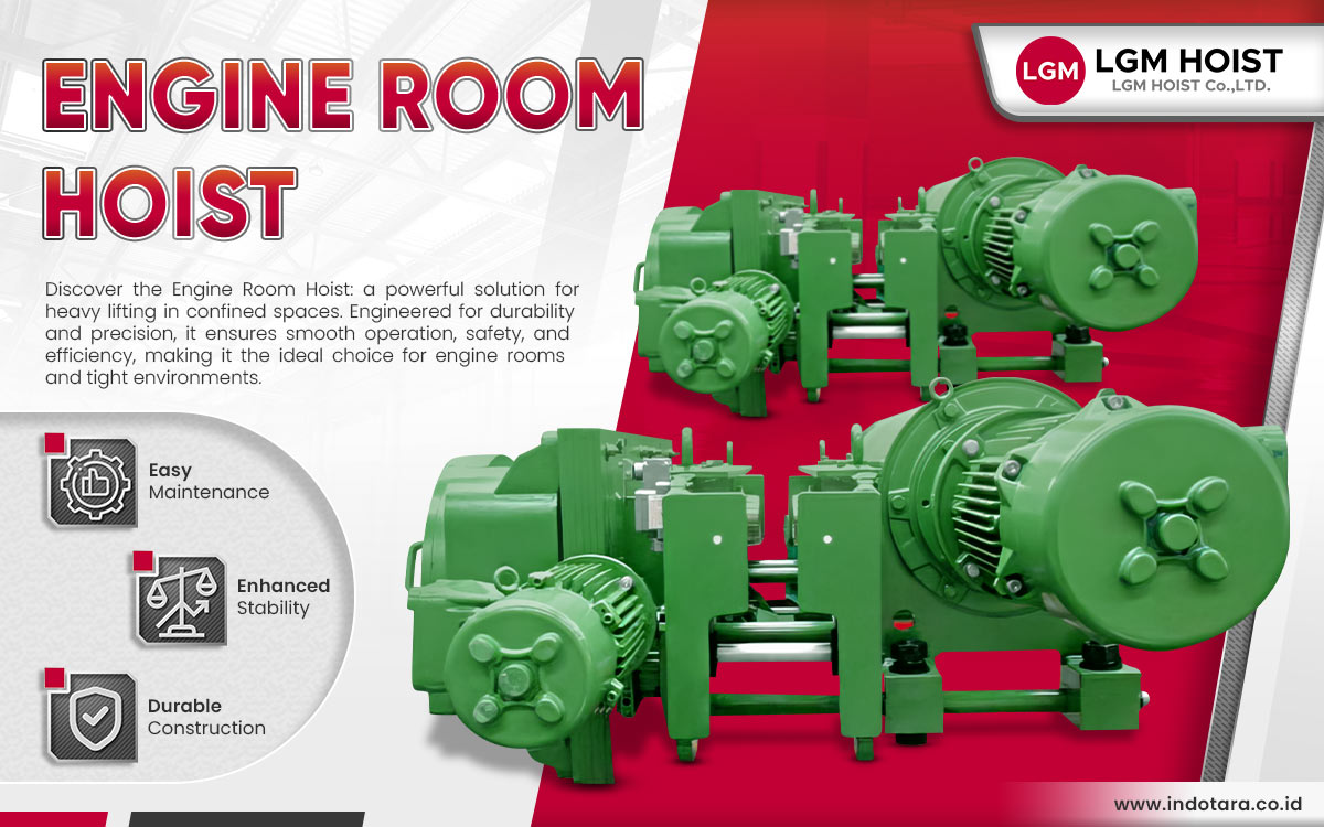 Jual Engine Room Hoist