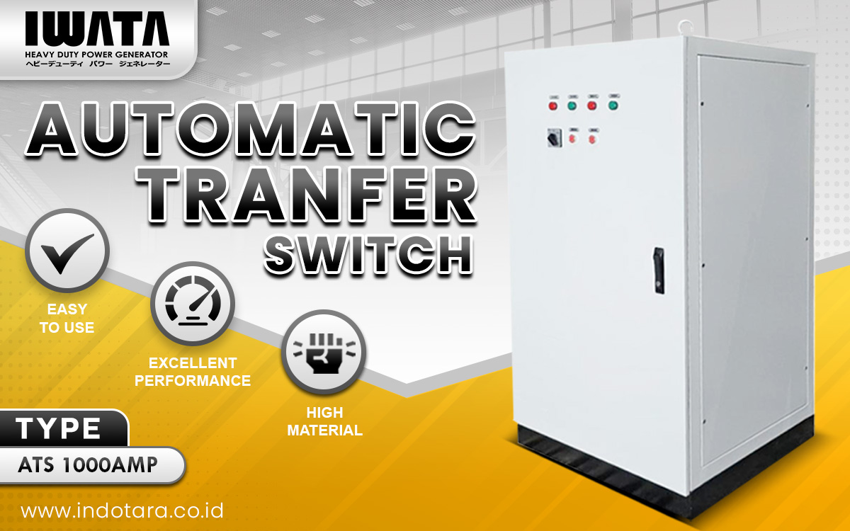 Jual Panel ATS Genset Iwata, Harga Panel ATS Genset Iwata, Panel ATS Genset Murah