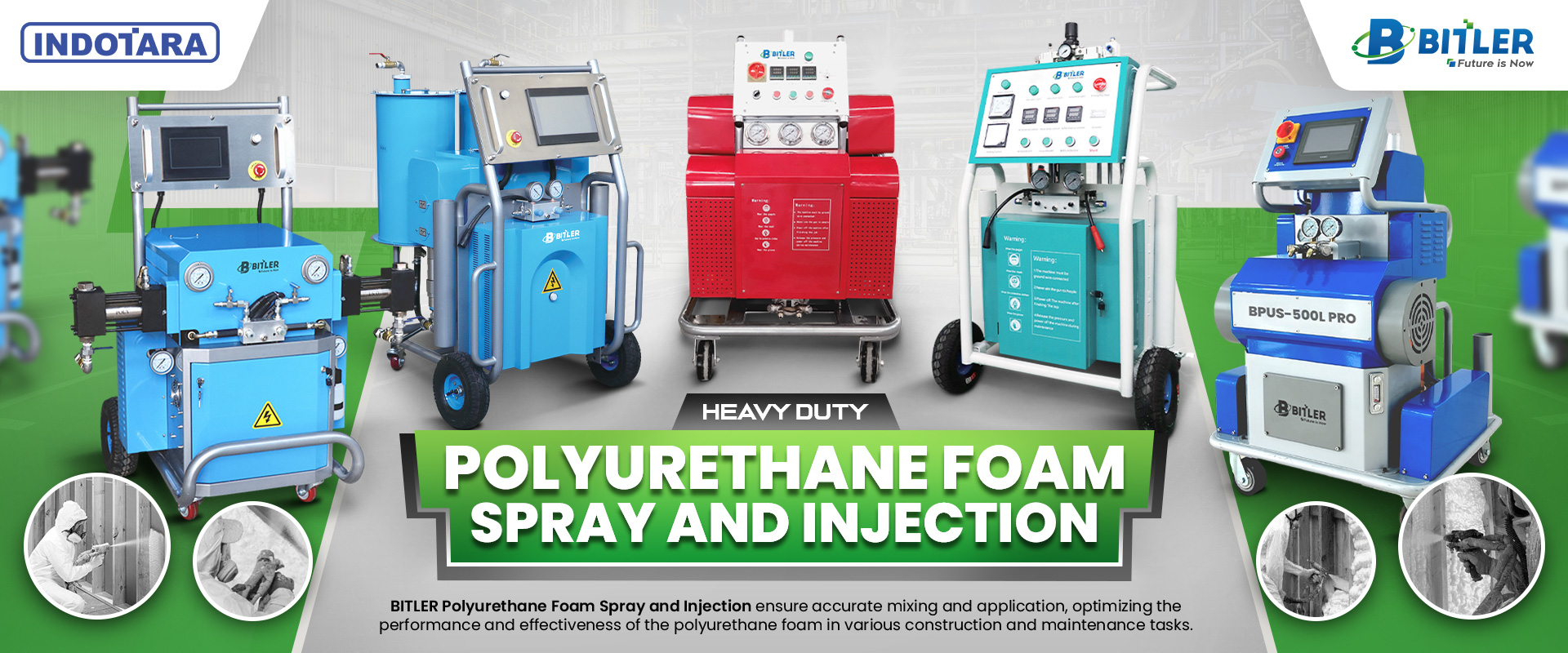 Jual BITLER Polyurethane Foam Spray and Injection Berkualitas