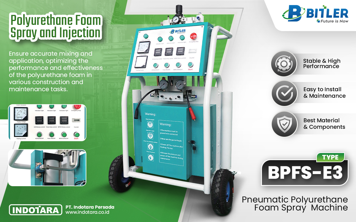 Jual BITLER Polyurethane Foam Spray and Injection Berkualitas