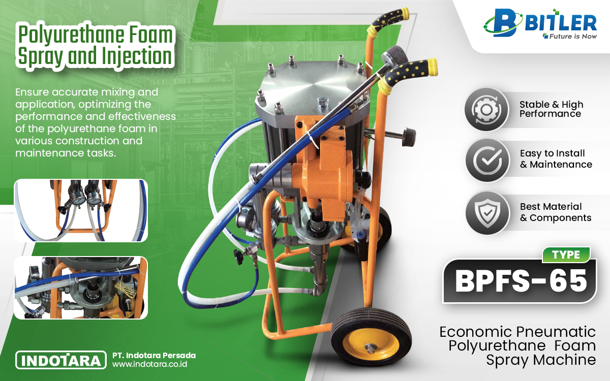 Jual BITLER Polyurethane Foam Spray and Injection Berkualitas