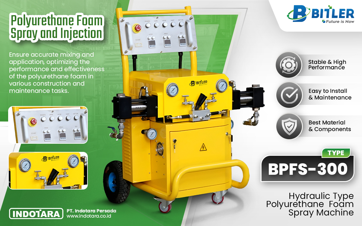 Jual BITLER Polyurethane Foam Spray and Injection Berkualitas