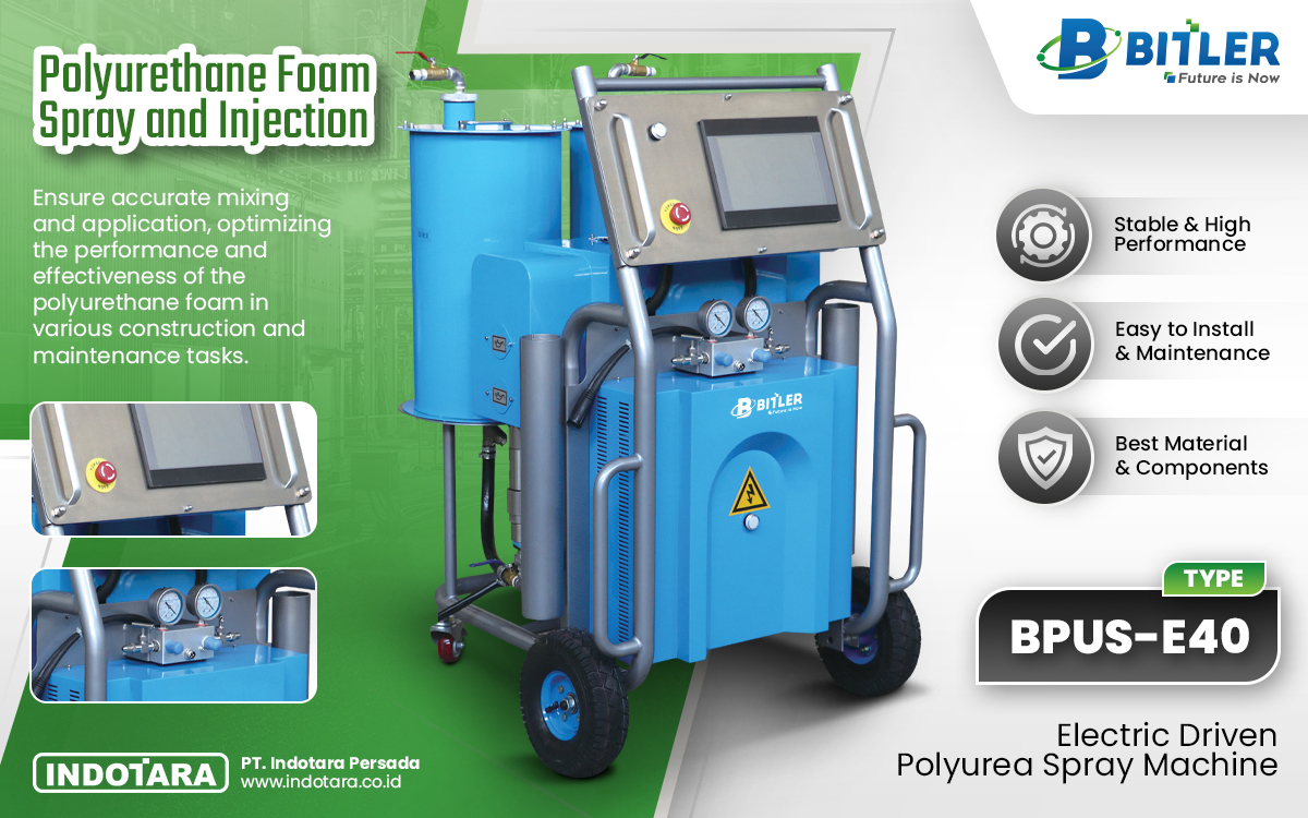 Jual BITLER Polyurethane Foam Spray and Injection Berkualitas