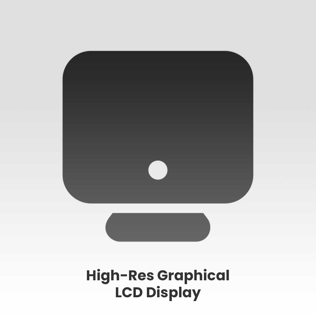 High-Res Graphical LCD Display