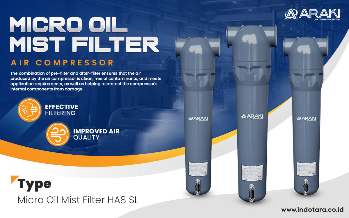 Jual Araki Micro Oil Mist Filter