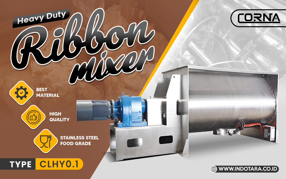 Heavy Duty Ribbon Mixer