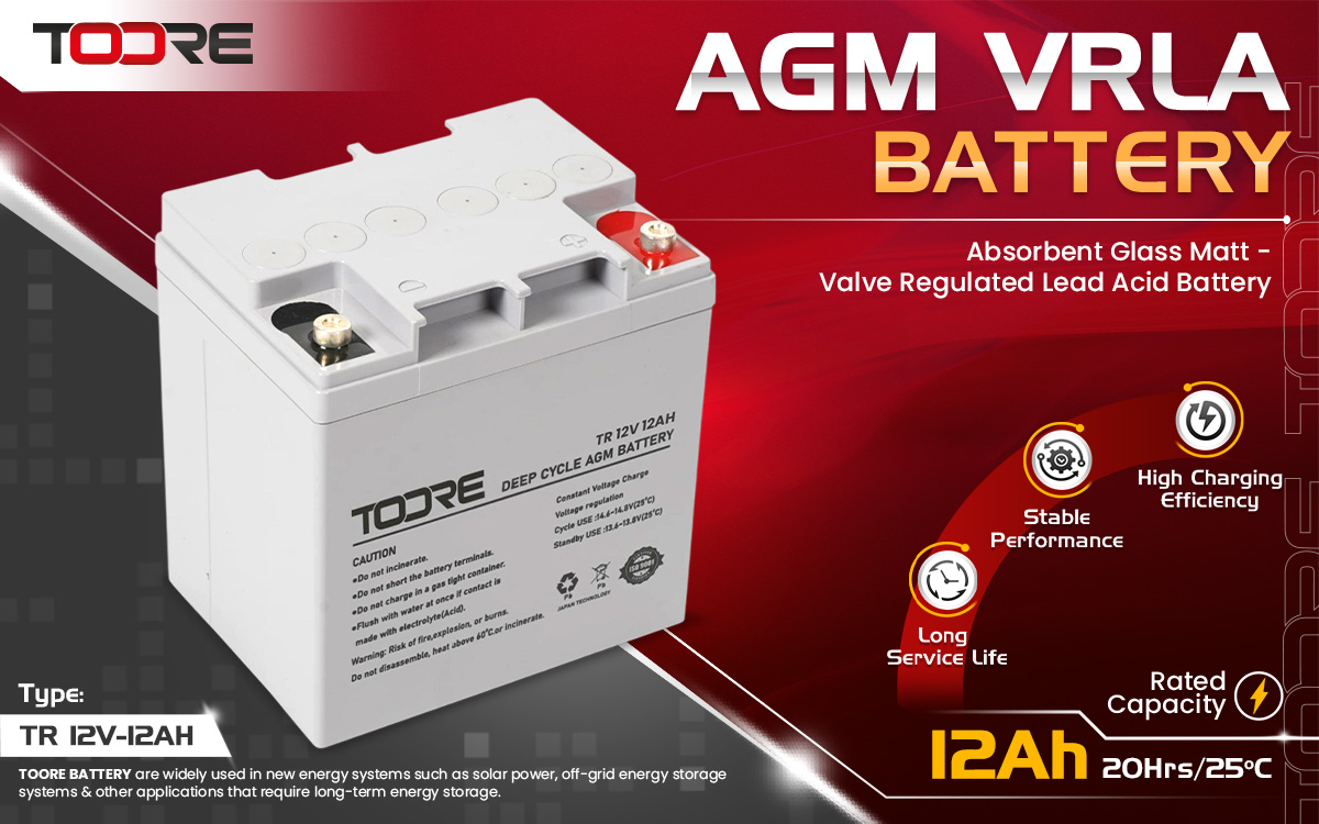 Toore AGM VRLA Battery Kualitas Terbaik Dengan Harga Terjangkau