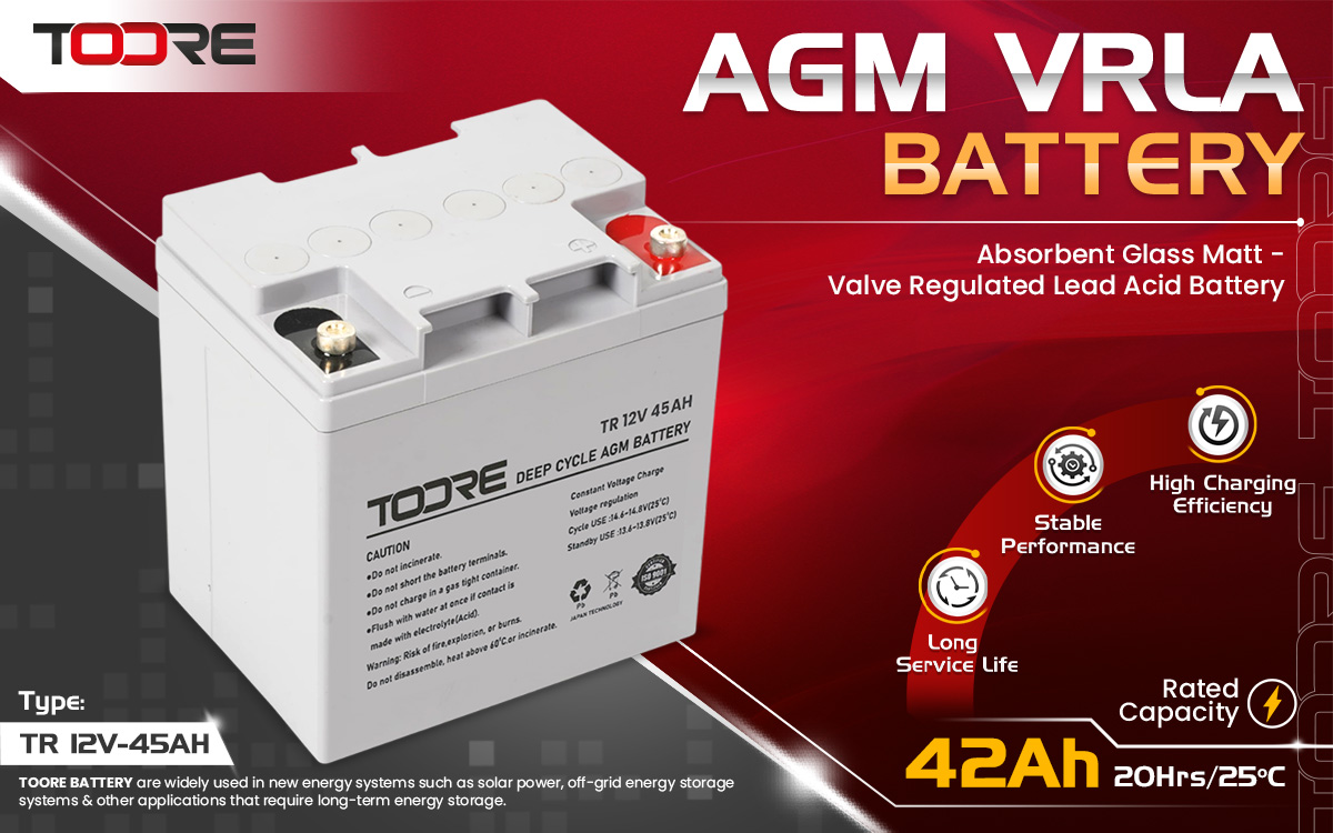 Toore AGM VRLA Battery Kualitas Terbaik Dengan Harga Terjangkau