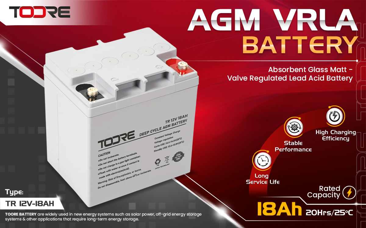 Toore AGM VRLA Battery Kualitas Terbaik Dengan Harga Terjangkau