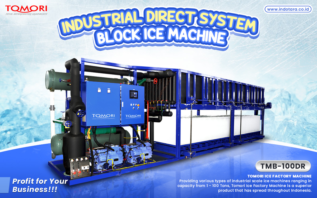 Tomori Industrial Direct System Block Ice Machine