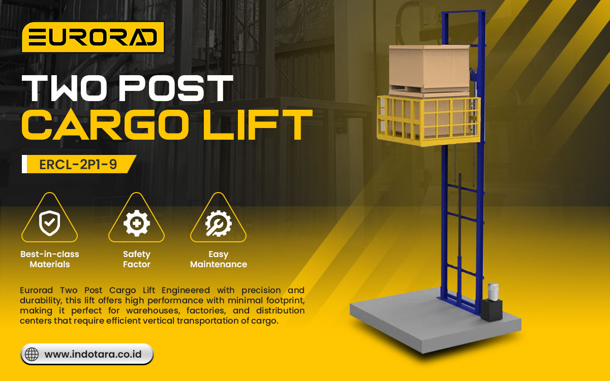 Jual Two Post Cargo Lift