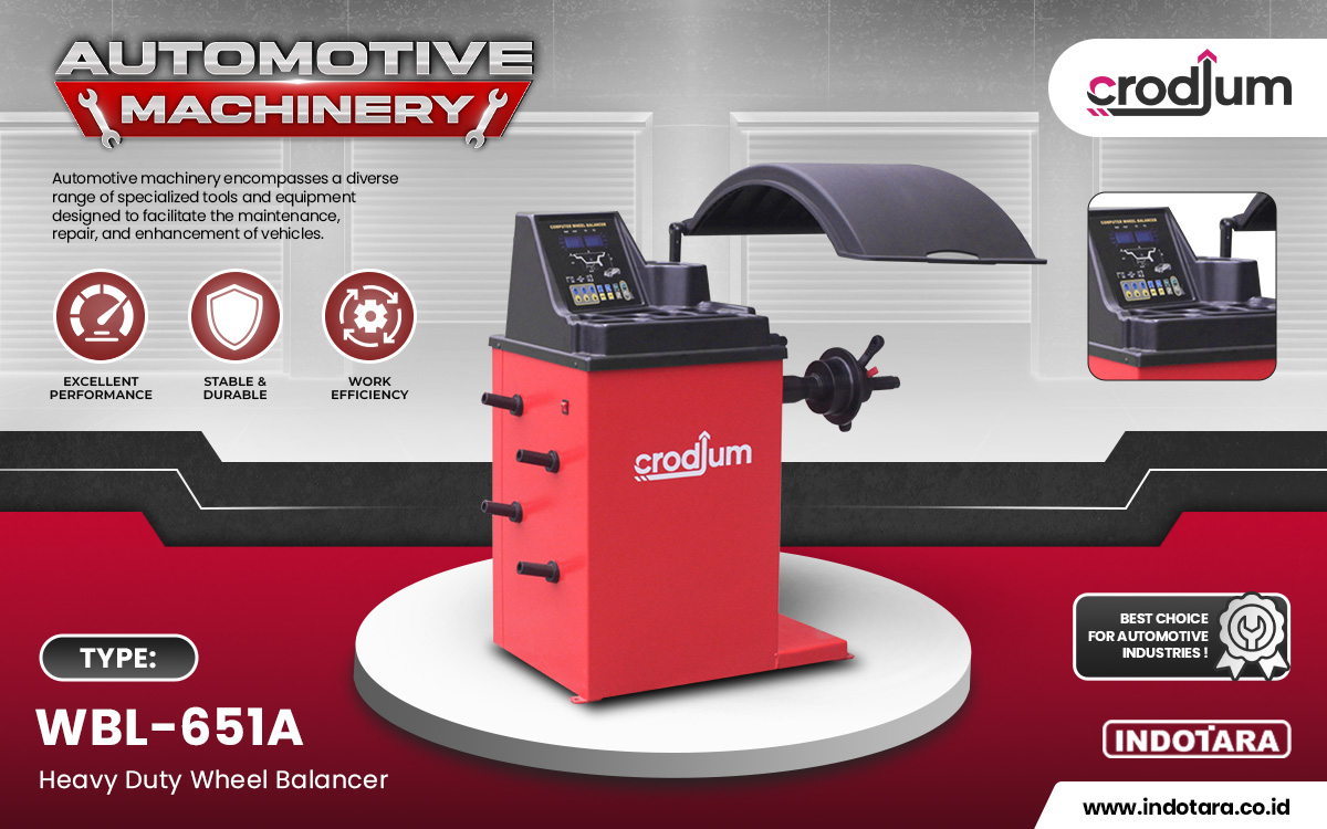 Jual Crodium Automotive Machinery Berkualitas