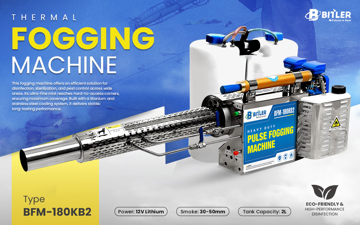 Bitler Fogging Machine – Eco-Friendly & High-Performance Disinfection